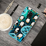 Xiaomi Redmi Note 9S / Redmi Note 9 Pro Case Penguins