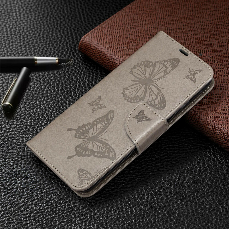 Capa Huawei P40 Lite Butterfly Printed Strap