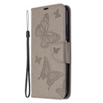 Capa Huawei P40 Lite Butterfly Printed Strap