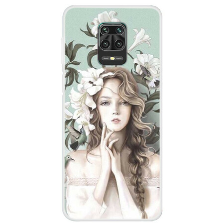 Xiaomi Redmi Note 9S / Redmi Note 9 Pro Capa de Flor para Mulheres