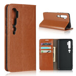 Capa Flip Xiaomi Mi Nota 10 / Nota 10 Pro Genuine Leather