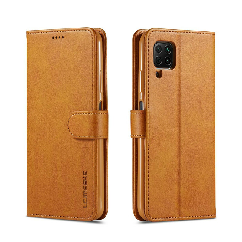 Huawei P40 Lite Case LC.IMEEKE Efeito Couro