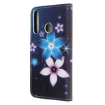 Case Huawei P40 Lite E Lunar Flowers with Strap