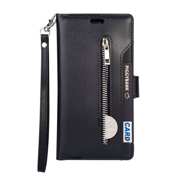 Huawei P40 Lite Case Wallet com alça