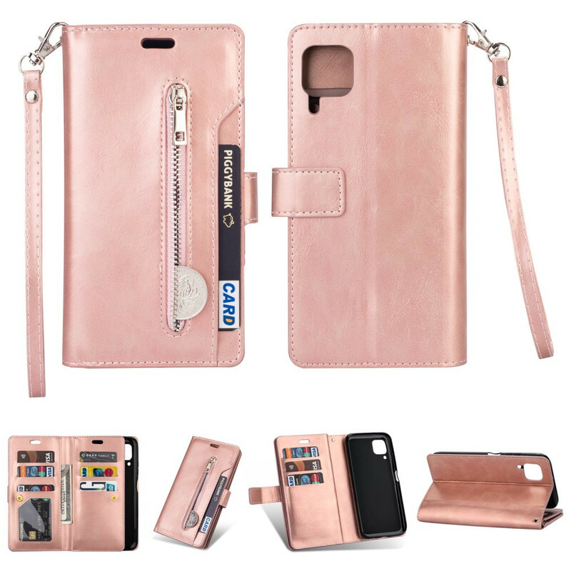 Huawei P40 Lite Case Wallet com alça