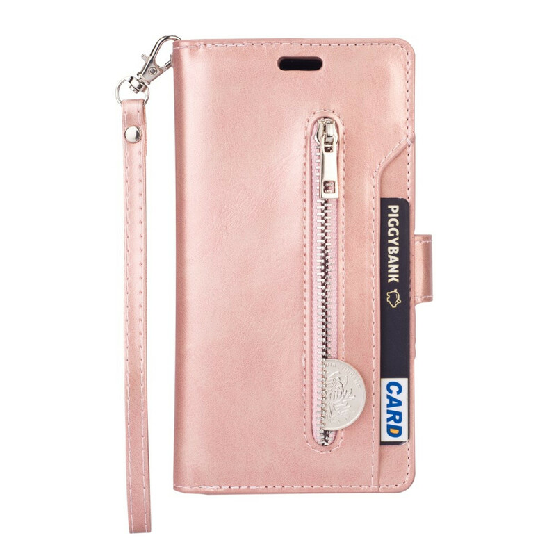 Huawei P40 Lite Case Wallet com alça