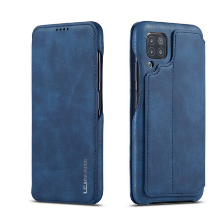 Tampa Flip Cover Huawei P40 Lite LC.IMEEKE Efeito Couro