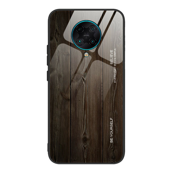 Xiaomi Poco F2 Pro Capa Dura Design de Madeira