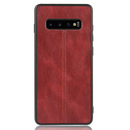 Capa de couro Samsung Galaxy S10 Plus