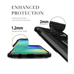Samsung Galaxy S10 Plus Anel e Capa de Fibra de Carbono