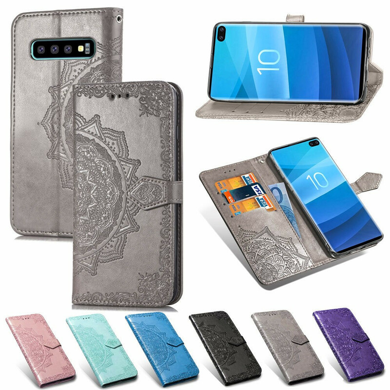 Samsung Galaxy S10 Plus Capa Mandala Idade Média