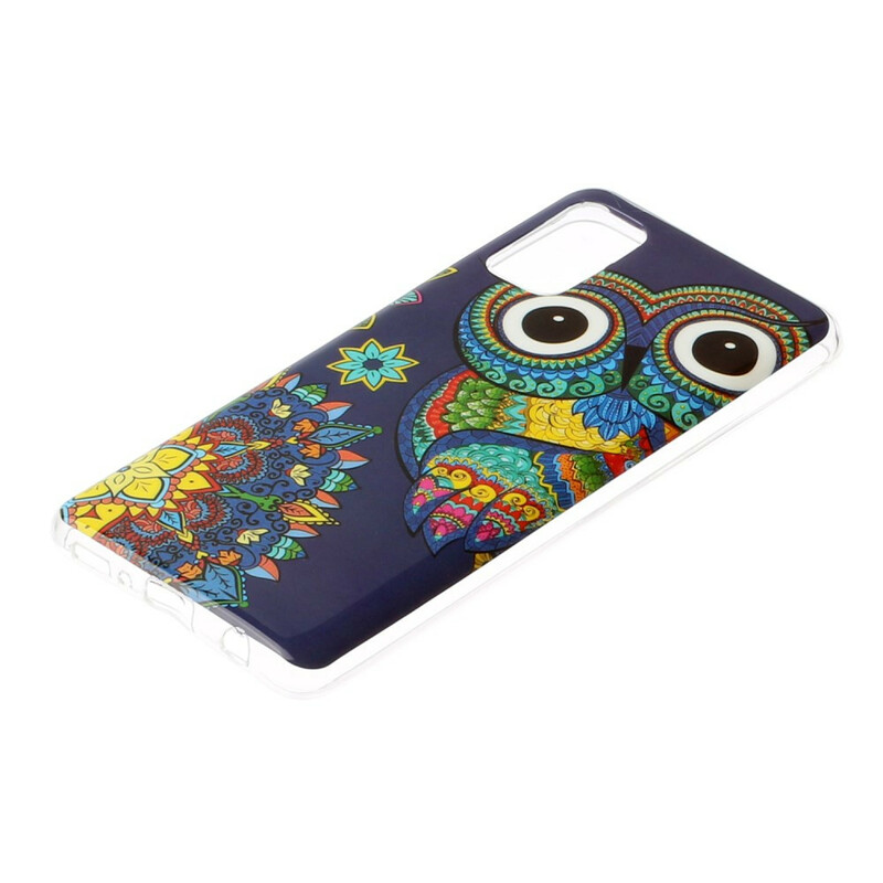 Capa Fluorescente Samsung Galaxy A41 Owl
