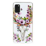 Samsung Galaxy A41 Case Floral Elk Fluorescente