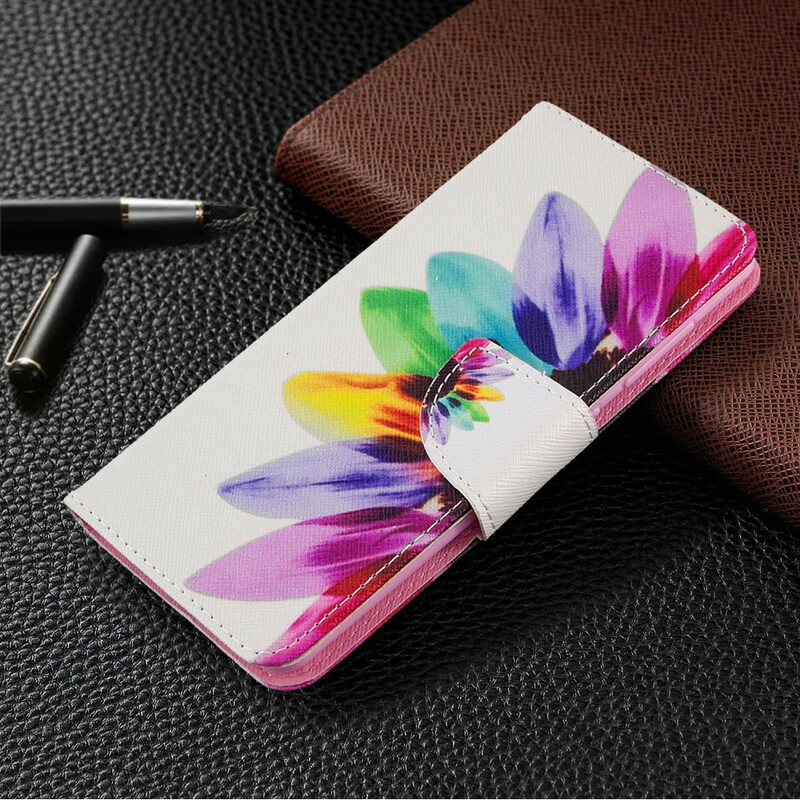 Capa de flor de aguarela Samsung Galaxy A41