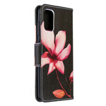 Samsung Galaxy A41 Case Pink Flower