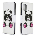 Capa divertida Samsung Galaxy A41 Panda