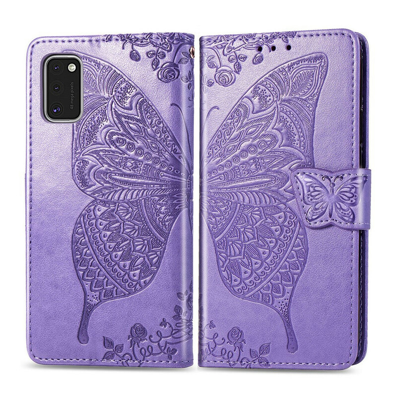 Capa Samsung Galaxy A41 Half Butterfly