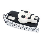 Samsung Galaxy A41 3D Capa Panda com mosquetão
