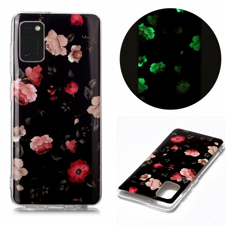Samsung Galaxy A41 Case Floralies Series Fluorescentes