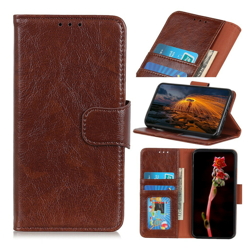Samsung Galaxy A41 Case Split Nappa Leather