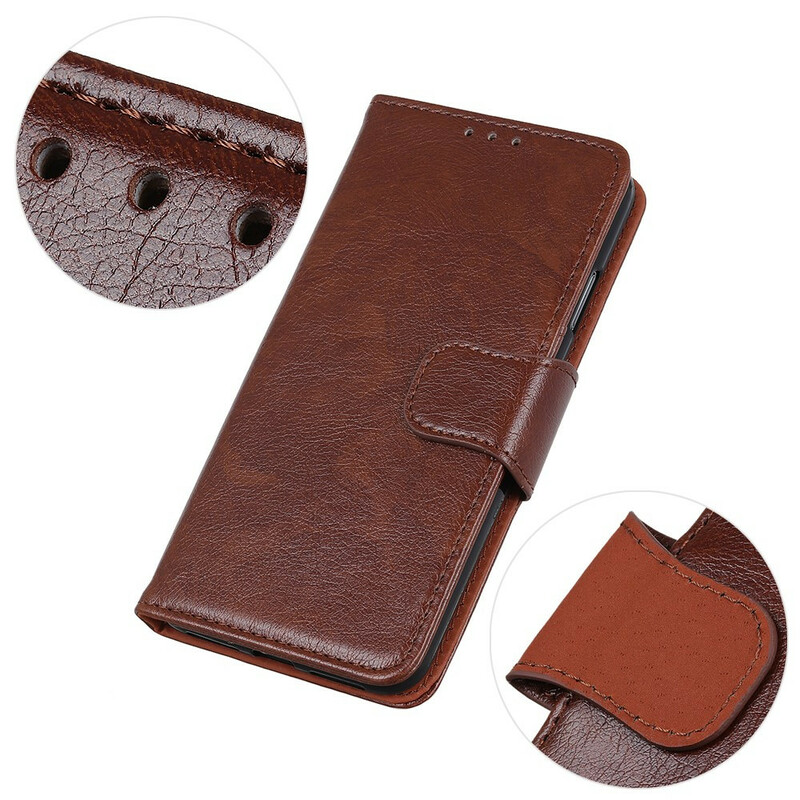 Samsung Galaxy A41 Case Split Nappa Leather