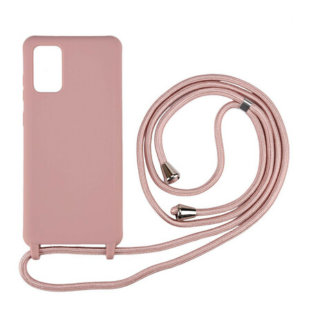 Capa de silicone Samsung Galaxy S20 e Cordão Handy