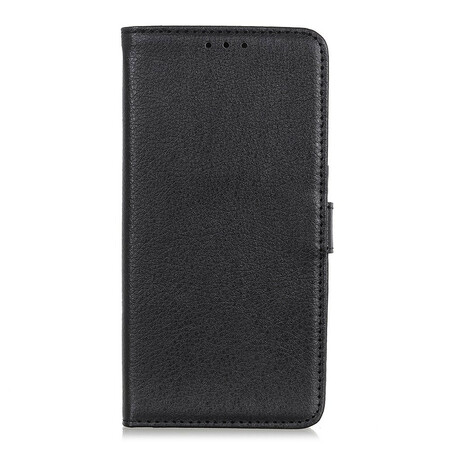 Samsung Galaxy A41 Capa de Couro Lychee Premium