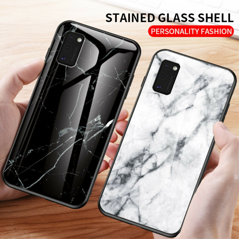 Samsung Galaxy A41 Capa de vidro temperado Cor Premum