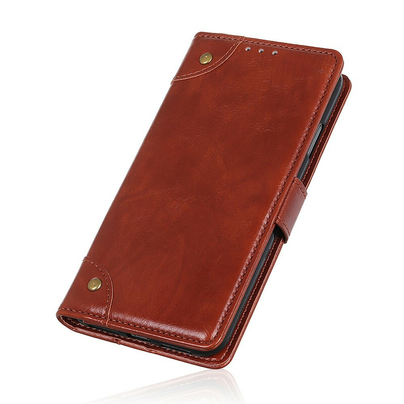 Capa Flip Cover Samsung Galaxy A41 Style Nappa Leather