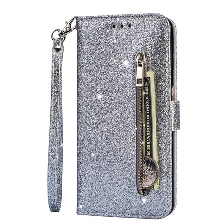 Capa Samsung Galaxy A41 Glitter Wallet