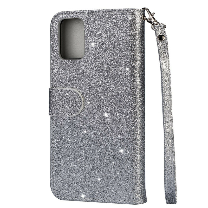 Capa Samsung Galaxy A41 Glitter Wallet