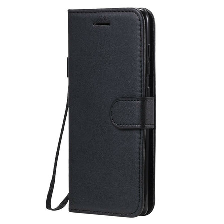 Samsung Galaxy A41 Capa de cinta de couro