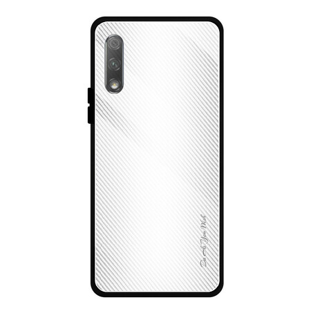 Huawei P Smart Pro / Honor 9X Pro Capa de Fibra de Vidro de Carbono