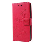 Capa Honor 10 Printed Butterfly Strap