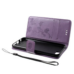 Capa Honor 10 Printed Butterfly Strap