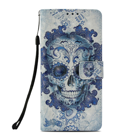 Honor 10 Skull Case Blue