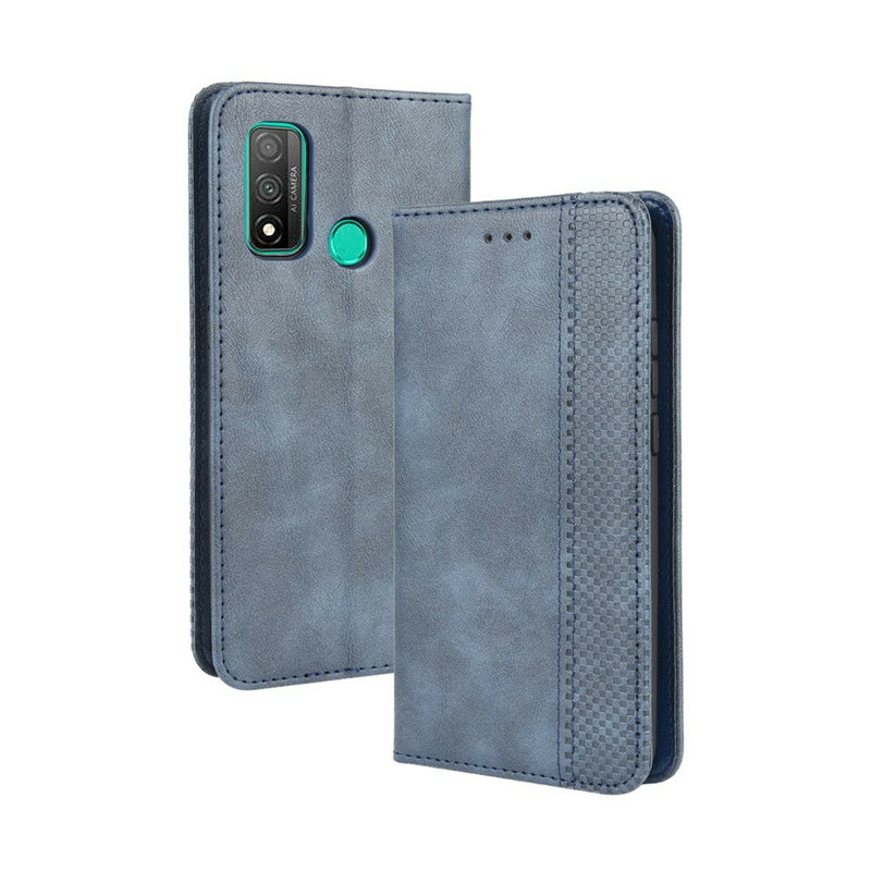 Capa Flip Huawei P Smart 2020 Efeito Couro Vintage Styling