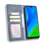 Capa Flip Huawei P Smart 2020 Efeito Couro Vintage Styling