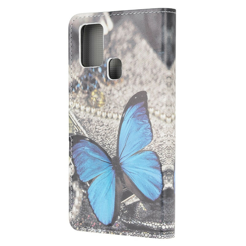 Capa Huawei P Smart 2020 Butterflies e Flores