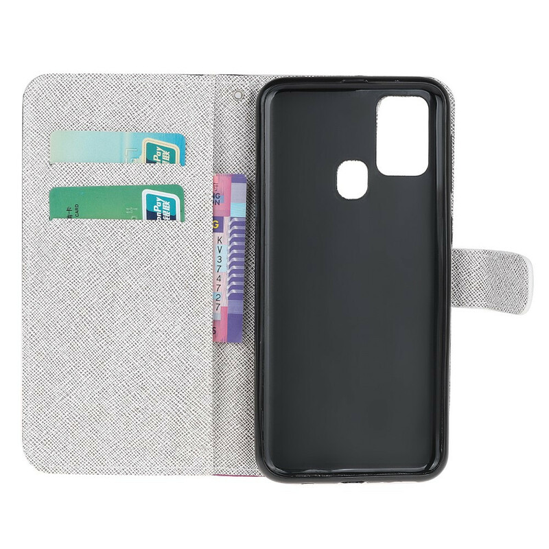 Capa Huawei P Smart 2020 Feather Strap