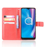 Capa Alcatel 1S Simili Flashy Leather