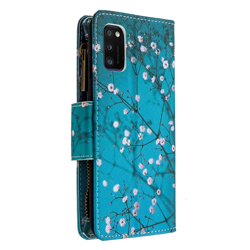 Capa Samsung Galaxy A41 com Zipper Pocket Tree Capa Samsung Galaxy A41 com Zipper Pocket Tree