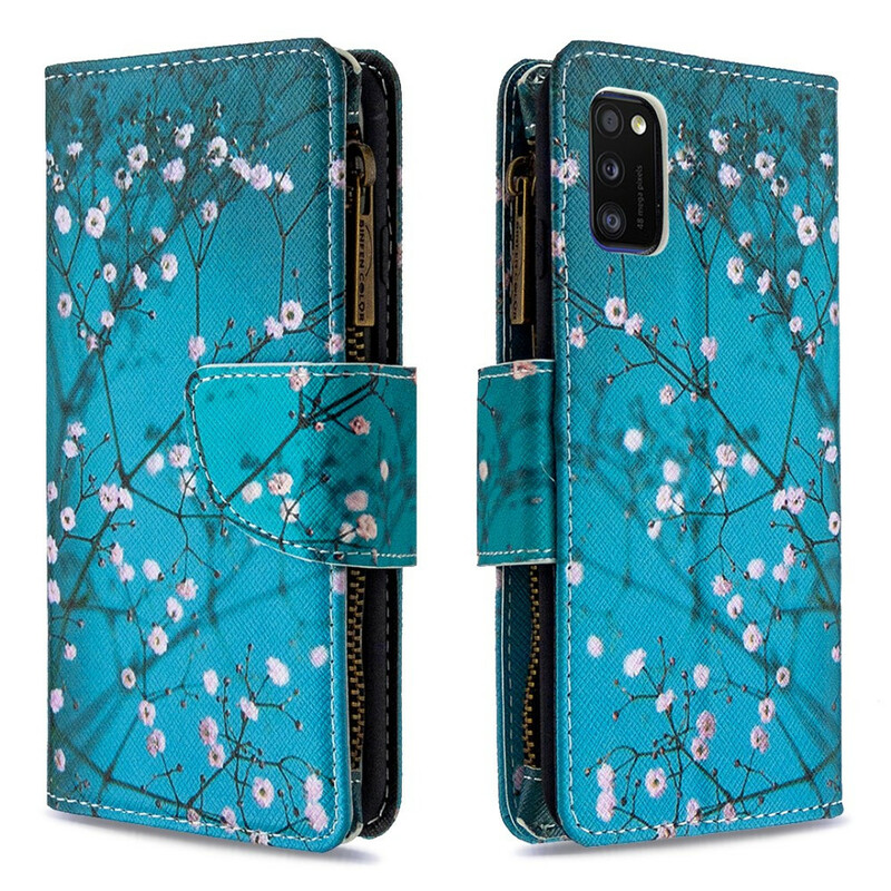 Capa Samsung Galaxy A41 com Zipper Pocket Tree Capa Samsung Galaxy A41 com Zipper Pocket Tree