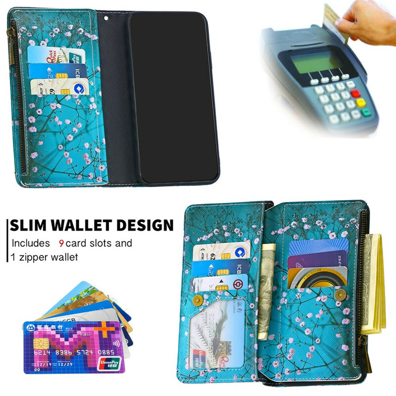 Capa Samsung Galaxy A41 com Zipper Pocket Tree Capa Samsung Galaxy A41 com Zipper Pocket Tree