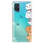 Samsung Galaxy A51 Case Cuckoo Cats