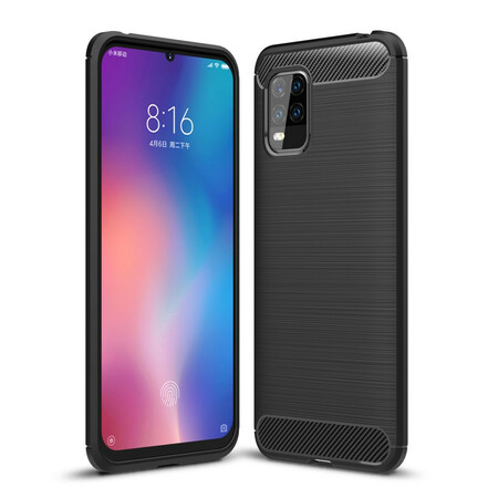 Xiaomi Mi 10 Lite Capa de Fibra de Carbono Escovado