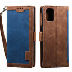 Samsung Galaxy A51 Capa de couro de duas cores reforçado Samsung Galaxy A51 Capa de couro de duas cores reforçado