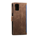 Samsung Galaxy A51 Capa de couro de duas cores reforçado Samsung Galaxy A51 Capa de couro de duas cores reforçado
