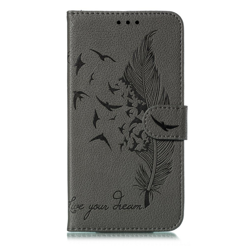 Capa Samsung Galaxy A51 Leatherette Live Your Dream