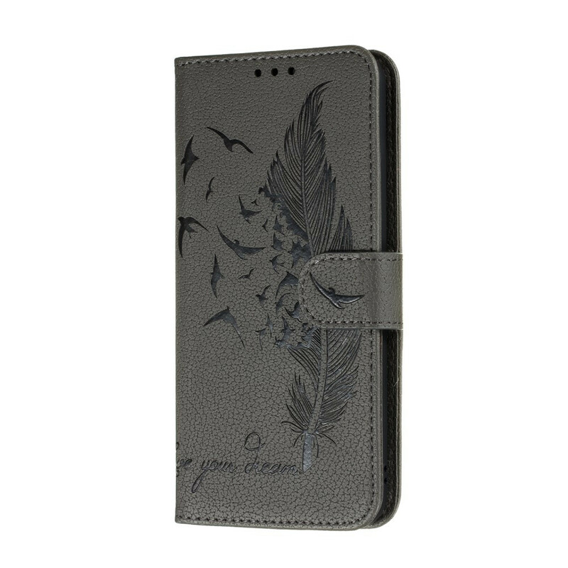 Capa Samsung Galaxy A51 Leatherette Live Your Dream